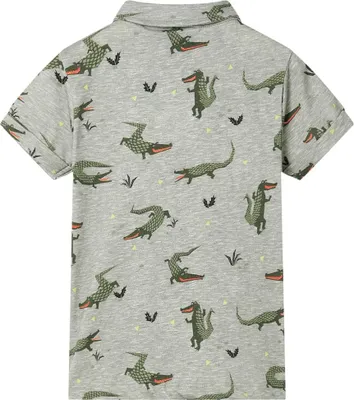 Immagine prodotto di vidaXL Camicia da bambino cachi chiaro melange 116