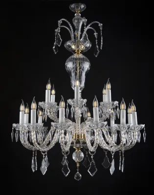 Productafbeelding van Kristallen kroonluchter, lamp, plafondlamp, luster, hanglamp, Boheems
