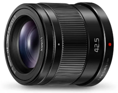 Imagen del producto de Panasonic H-HS043E, objetivo teleobjetivo, 10/8, estabilizador de imagen, sistema Micro 4/3 (MFT)
