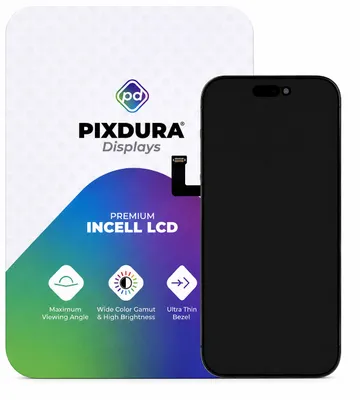 Produktbild von Display für iPhone 12 Pro Max Incell Premium Touchscreen Bildschirm Rahmenkleber PIXDURA, KI-generiertes Bild