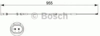 Produktbild von Bosch Warnkontakt, Bremsbelagverschleiß  1 987 473 511