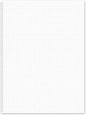 Produktbild von Collegeblock Green A4 60 g/qm dotted 80 Blatt Packung mit 5 Stück
