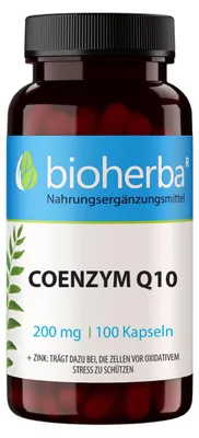 Produktbild von Bioherba Coenzym Q10 200 mg 100 Kapseln