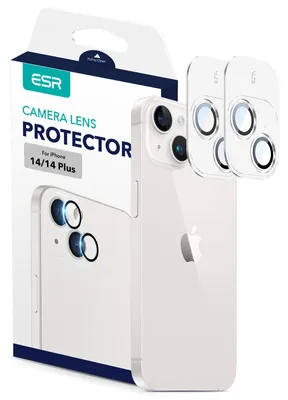 Produktbild von ESR iPhone 14 Panzerglas Gehärtetes Glas Kamera Schutz - Hüllenfreundlich