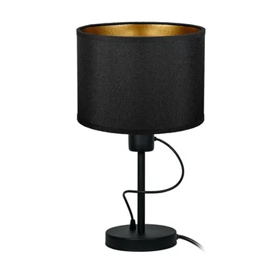 Obrázek produktu pro ADVITI KYLO 1P noční lampička AD-LD-6456BE27T, E27, 1 x 60W, černá a zlatá