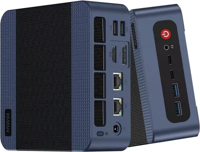 Image de Mini PC gaming - Processeur Ryzen 7 - 16 Go de RAM - SSD de 1 To - Carte graphique Radeon - Ordinateur de bureau compact