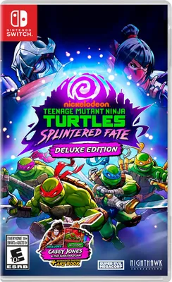 Zdjęcie produktu dla Wojownicze Żółwie Ninja Splintered Fate Deluxe Edition Nintendo Switch