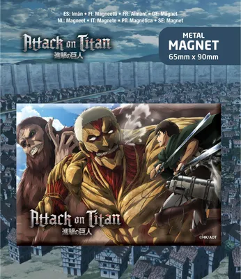 Produktbild von Attack on Titan Magnet Eren Attack