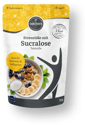 Produktbild von Borchers Streusüße Tafelsüße Sucralose (75 g)