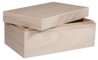 Immagine prodotto di Rayher Hobby: Scatola in legno con coperchio, dimensioni 20x12x9 cm