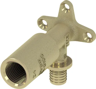 Produktbild von TECE 708614 TECEflex Wandscheibe lang