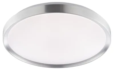 Image de Brilliant LED Plafonnier Fancia Ø 39 x 6,5 cm blanc chaud/blanc froid fer/blanc