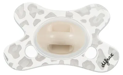 Productafbeelding van Difrax Fopspeen Natural 0-6 Meerdere Kleuren (1 stuk)