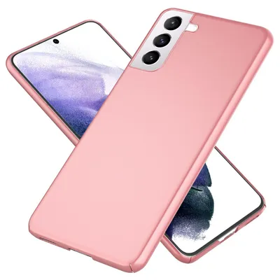 Zdjęcie produktu dla Twarde etui NALIA do Samsung Galaxy S21 Plus, cienkie etui na telefon komórkowy Bumper Case Rose Gold