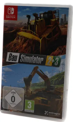 Produktbild von Astragon Bau Simulator 2+3, Nintendo Switch, Multiplayer-Modus, E (Jeder)