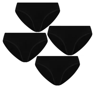 Produktbild von 4er Pack klassische Bio-Baumwoll-Jersey-Slips, hautfreundlich, atmungsaktiv, bequeme Passform