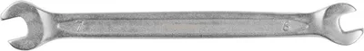 Produktbild von Schlüssel Strend Pro 3113, 6x7 mm, Maulschlüssel, doppelseitig, Cr-V