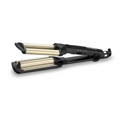 Obrázok produktu pre BaByliss EasyWaves, Krepovačka na vlasy, Teplé, 160 °C, 200 °C, 60 s, Čierna, Strieborná