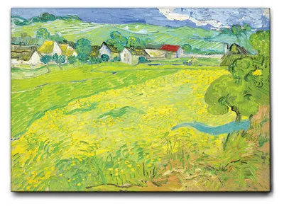 Image de Giallobus - Les sources d'Auvers - Vincent Van Gogh - 140L x 100l cm - Tableau - Toile à cadre standard