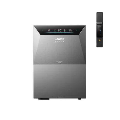 Produktbild von Balkonkraftwerk Anker SOLIX Solarbank 4 E5000 Pro 5000W 5kWh LiFePO4 Stromspeicher BP5000 Erweiterungsakku Smart Meter Gen 2 3-phasig VDE-