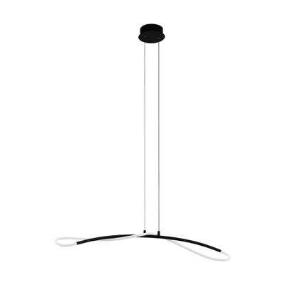 Produktbild von EGLO Egidonella, Flexible Halterung, Schwarz, Weiß, Schwarz, Weiß, Kunststoff, Stahl, Schwarz, Drinnen
