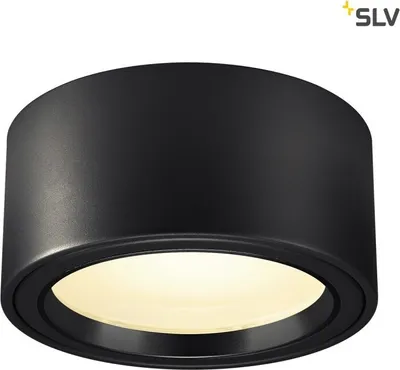 Produktbild von SLV 1001939 MIRO CL LED Indoor Deckenaufbauleuchte schwarz 3000K 100°