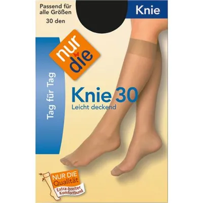 Produktbild von NUR DIE Kniestrümpfe 30 DEN - perle - one size