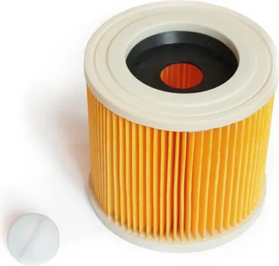 Produktbild von 2x Filter kompatibel mit Kärcher Staubsauger WD3 Premium, WD2, WD 3 P, MV2, MV 3, A2054, …, alternativ zu original 6.414-552.0, 6.414-772.0, 6.414-547.0