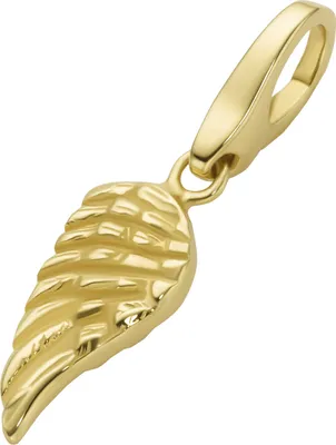 Produktbild von Charm Giorgio Martello Milano Flügel, vergoldet, Silber 925 Gold Onesize