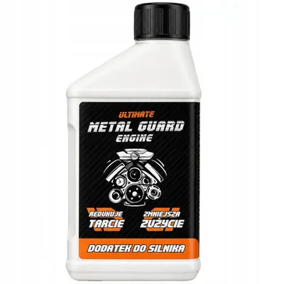 Produktbild von Metal Guard ENGINE Motoröl Additiv 1000 ml Diesel Benzin LPG Turbo DPF Start-Stopp Reibungsschutz Motorschutz Ölzusatz für PKW LKW