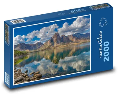 Obrázok produktu pre Puzzle 2000 Krajina pri jazere Turkana - martinpuzzle