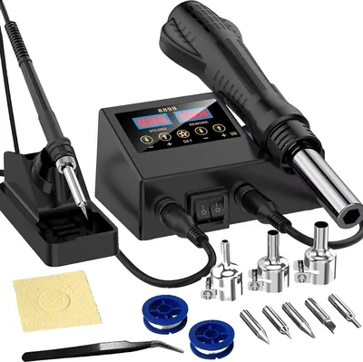 Produktbild von 8898 Lštstation, 2-in-1 Design, LCD Digitalanzeige, 1 SET