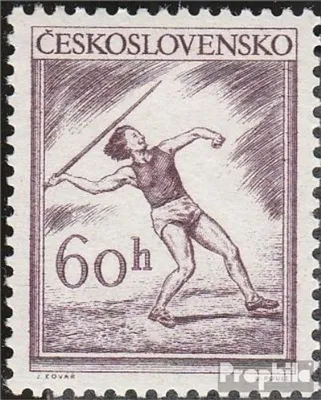 Produktbild von Briefmarken Tschechoslowakei 1953 Mi 825 postfrisch Sport