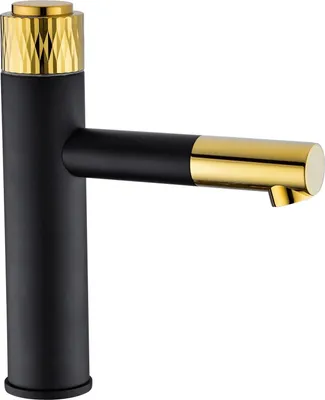 Immagine prodotto di Mexen Diamond rubinetto lavabo, nero/oro - 71500-75
