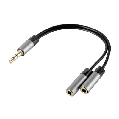 Produktbild von Doppelkabel AUX - 10 cm