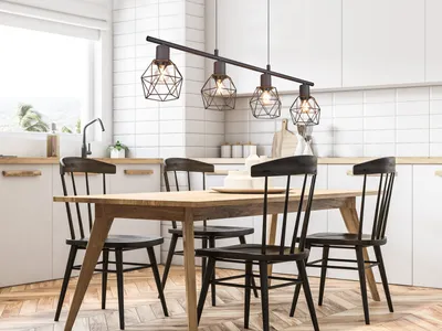 Produktbild von Industrielampen für über Esstisch Esszimmerlampen Hängelampe Gitterlampen Küchen