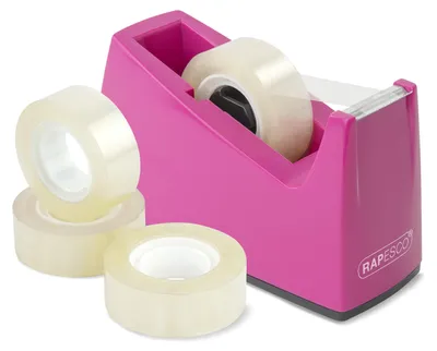 Zdjęcie produktu dla Rapesco 1621, 1,9 cm, 33 m, Różowy, 1 szt.