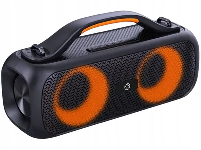 Produktbild von Manta Spk216 Mobiler Lautsprecher Schwarz Bluetooth Tws Fm Rgb 40W Ipx5