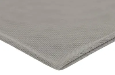 Zdjęcie produktu dla Elastyczna siatka z tiulu, dwustronna, szara, 50 x 150 cm