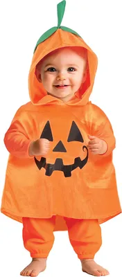 Produktbild von Kürbis Poncho für Kleinkinder