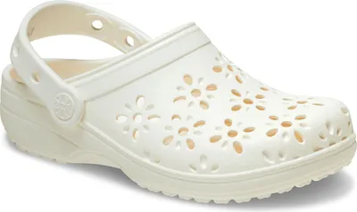 Produktbild von Crocs Classic Floral Cut Out T Holzschuhe Weiß EU 20-21 Mädchen Weiß EU 20-21