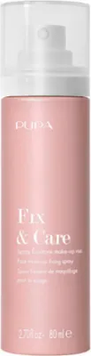 Obrázok produktu pre PUPA Milano Fix & Care, Nastavovací sprej na mejkap, 80 ml, Hydratačný, Vyhladenie, Univerzálna pleť, 18 h, AQUA (WATER),AMP-ACRYLATES/ALLYL METHACRYLATE COPOLYMER,PVP,POLYSORBATE...