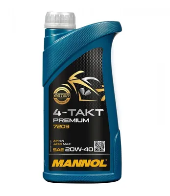 Produktbild von Mannol Motoröl 4T Premium 20W40 1L Ma2 (7209) (20)
