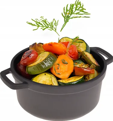Produktbild von KAMILLE Topf LUIS Aluminiumtopf 2,5 l Induktion Kochtopf mit Deckel