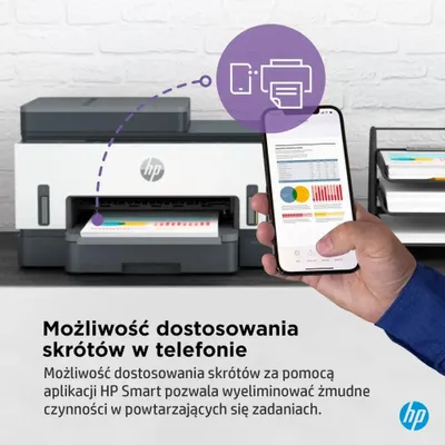 Image de Imprimante HP Smart Tank 750 tout-en-un à jet d'encre thermique format A4 4800 x 1200 PPP 15 ppm Wi-Fi