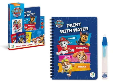 Produktbild von Paw Patrol Wassermalset Bilderbuch Pinsel Hunde 200444