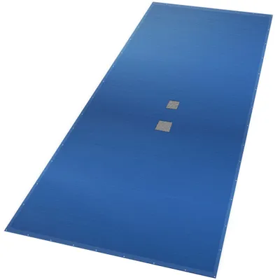 Produktbild von VOUNOT® Poolabdeckung Rechteckig 160g/m² Doppelter Poolplane mit Aluminiumösen 8x14m
