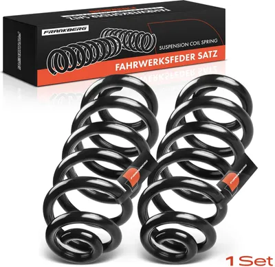 Immagine prodotto di Frankberg 2x molla sospensione asse posteriore per Audi A6 Avant 4F5 2.0L 2.4L 2.7L 2.8L 3.0L 3.1L 2004-2011