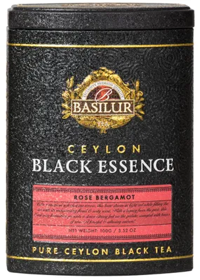 Obrázek produktu pro Černý čaj Basilur Rose Bergamot, plechovka - 100 g