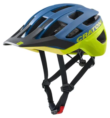 Produktbild von Cratoni AllRace Helm blau-gelb matt Mod. 2021 größe M-L (56-61 cm) 110716G2